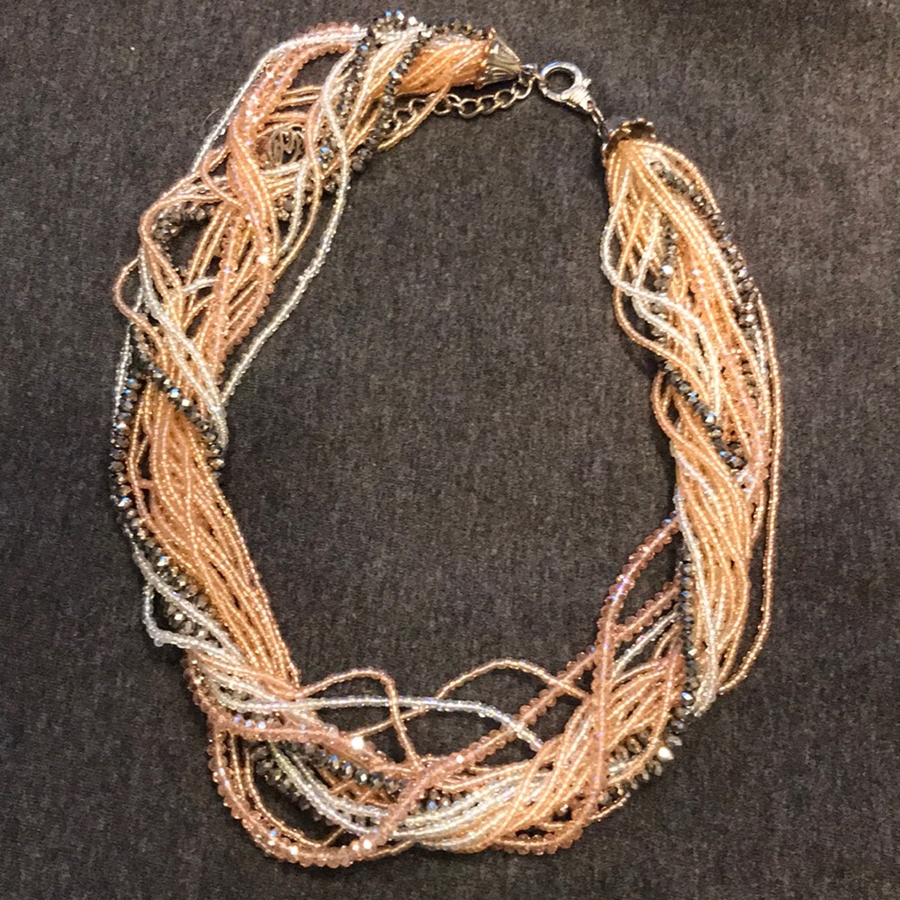 Multi Strand Beaded Necklace